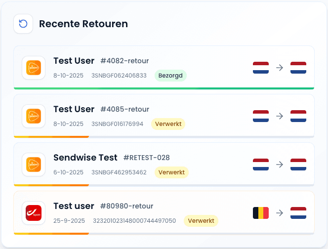 Sendwise Bulk Label Creation