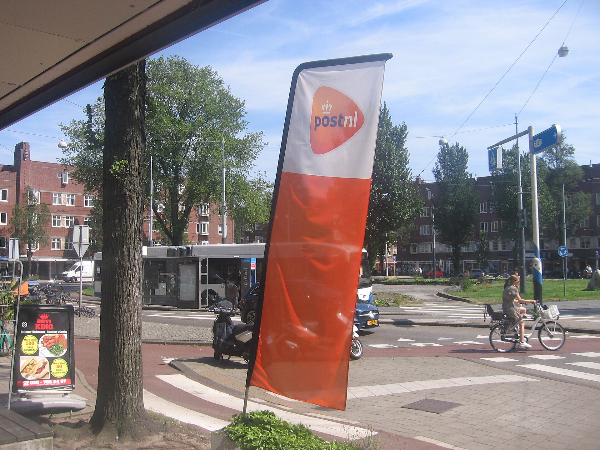 PostNL-locatie in Amsterdam